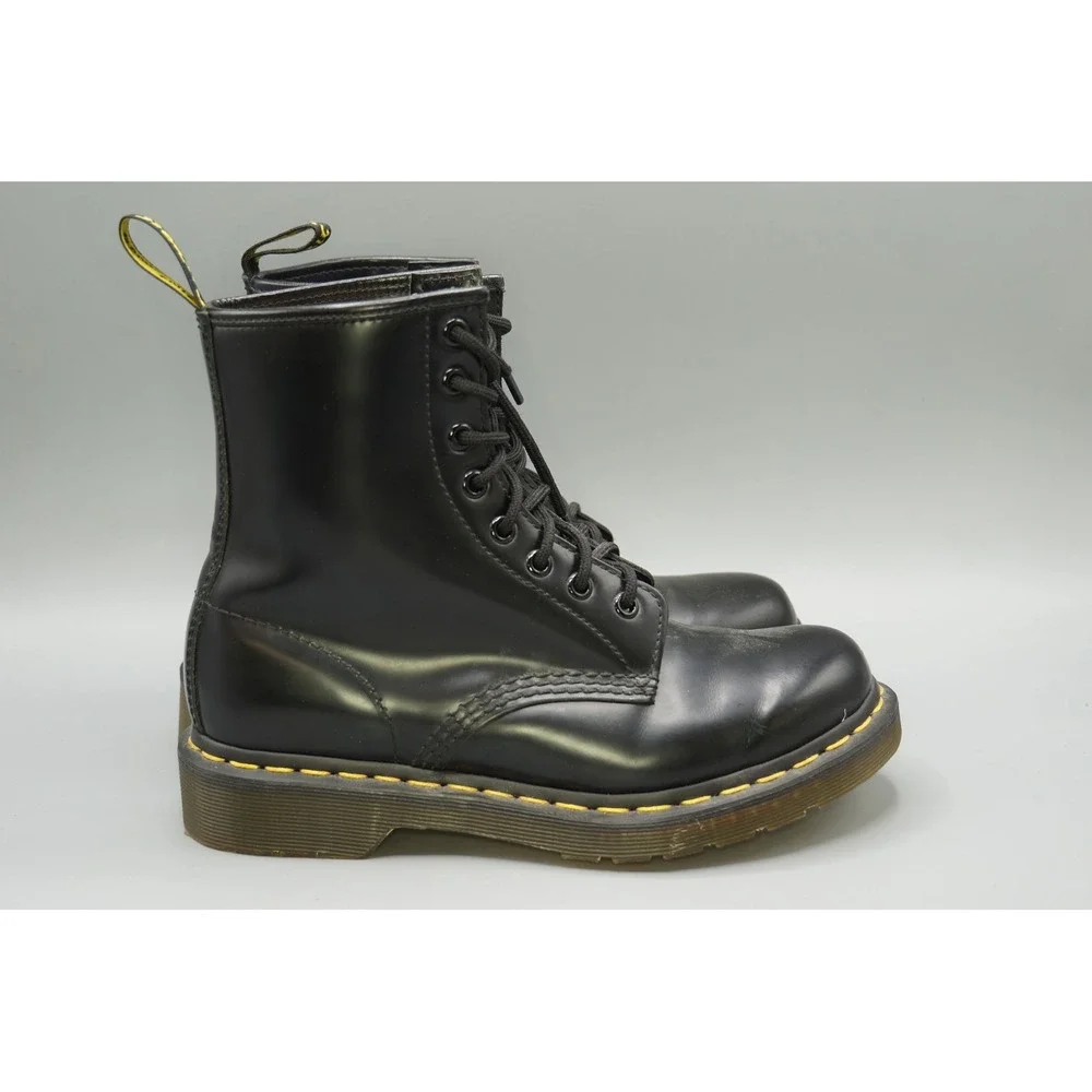 Dr. Martens 1460 Black Smooth Leather 8-Eye Boot Womens US 7 / UK 5 / EU 38